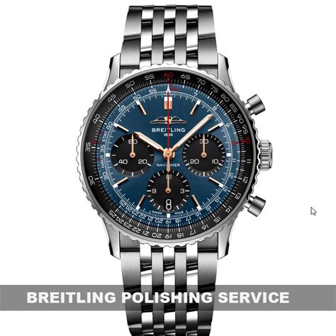 breitling polishing cost|breitling watch repair.